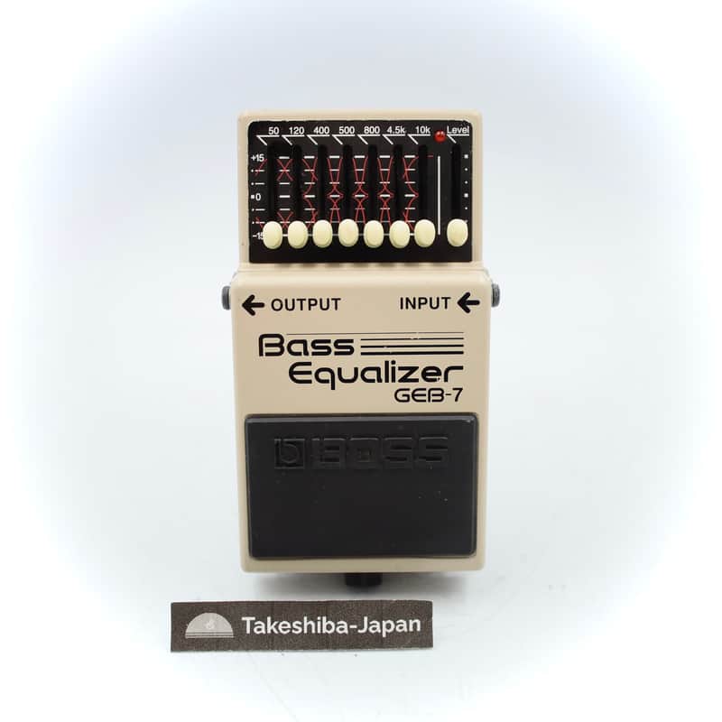 Boss GEB-7 Bass Equalizer Bass Guitar Effect Pedal GV85896 image 1