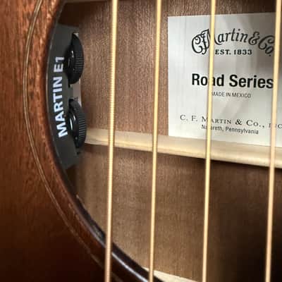 Martin Road Series 000-10E Retro Sapele Acoustic Electric Guitar -w/gig bag New for 2026! image 14