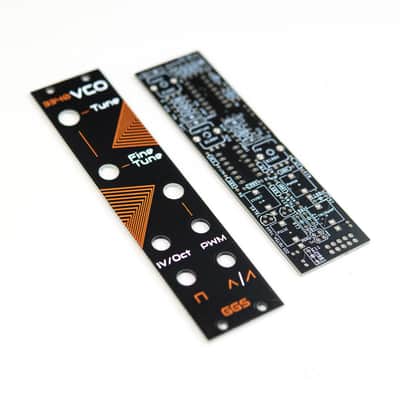 3340 Mini VCO / PCB +Front Panel / DIY / Eurorack / Analog / Modular Synth / GGS image 2