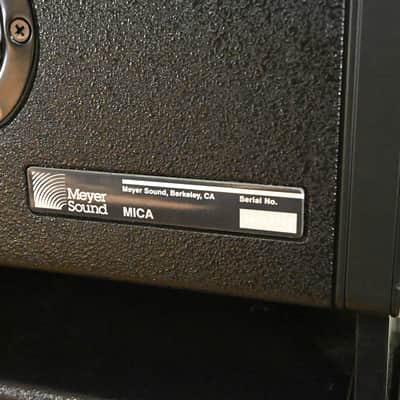 Meyer Sound MICA Active Line Array Loudspeaker Pack of 4 CG010SW *ASK FOR SHIPPING* image 17