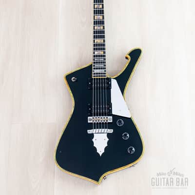 1981 Ibanez PS10 Paul Stanley Signature Iceman Black, 100% Original w/ Case, KISS image 2