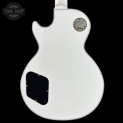 Gibson Custom Les Paul Custom w/ Ebony Fingerboard Gloss Alpine White w/case CS600898 image 6