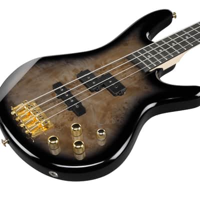 Ibanez Gio SR 4 String Electric Bass - Transparent Pale Black Burst (GSR200PCTPB) image 9