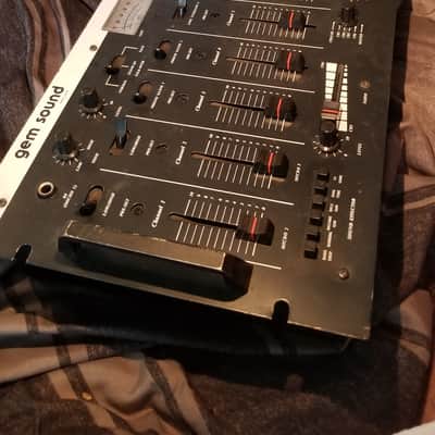 Rare Vintage DJ Equipment Gem Sound DMX-90 Stereo Mixer  1990's Black image 2