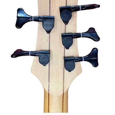 Schecter Stiletto Custom-5 Active 5-String Bass Vampyre Red image 7