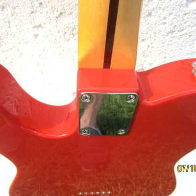 Fender 1950's Vintera Telecaster, 2022, Mexico,  Fiesta Red Finish, Gig Bag image 11