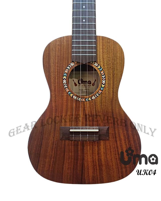 Uma Taiwan UK-04 sc all Acacia Koa concert Ukulele image 1
