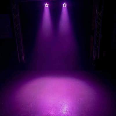 Colorkey CKU-2152 WaferPar HEX 5 MKII Low Profile Wash Light with High Output 6 in 1 Color (RGBAW-UV) LEDs image 11