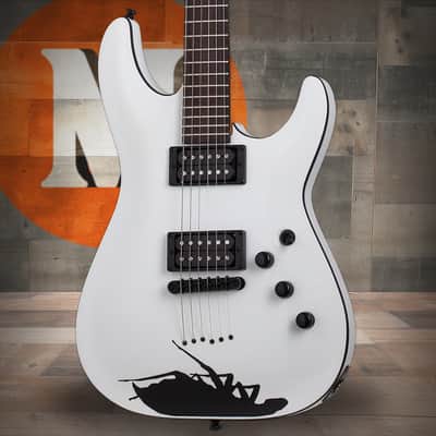 Schecter C-1 Jerry Horton 25th Anniversary - White (523) image 1