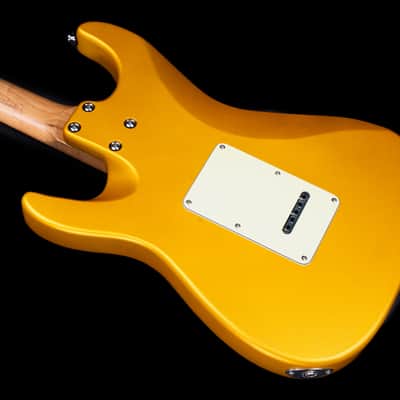 EART YMX-SG3,Roasted Book-match Mahogany Solid Body,22 Stainless Steel Frets,6-Point Synchronized Tremolo image 4