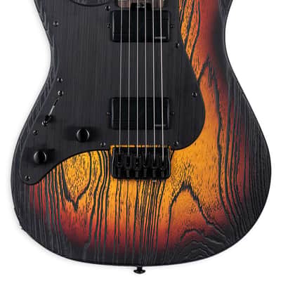 ESP LTD SN-1000HT Electric Guitar. Left Handed Fire Blast image 1