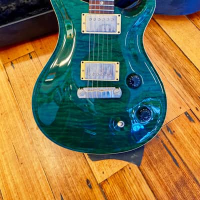 PRS McCarty - Translucent Green Flame Top image 2