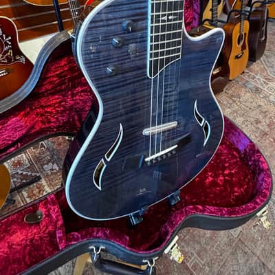Taylor T5z Pro with Curly Maple Top 2014 - Present - Pacific Blue image 5