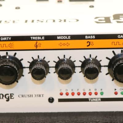 2021 Orange Crush 35RT Black Guitar Amplifier Combo Amp 35 Watts RMS image 3
