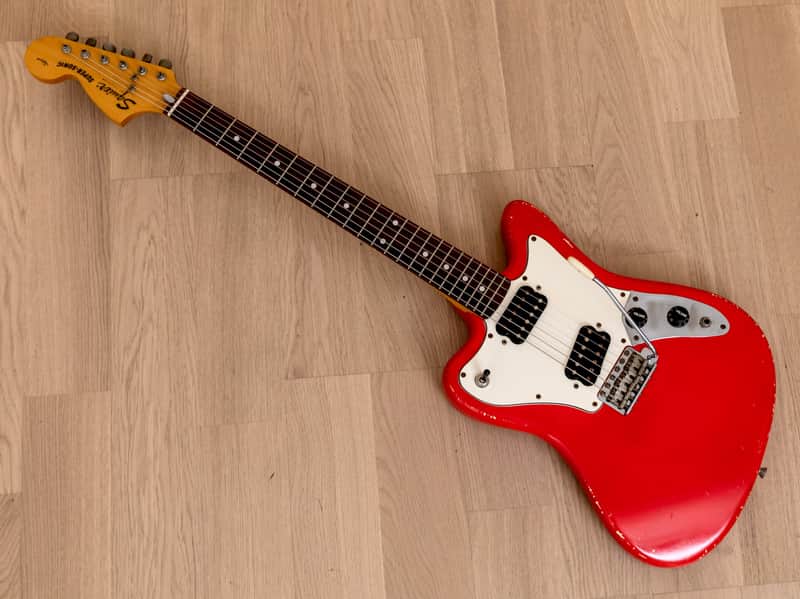 1997 Squier by Fender Super-Sonic Electric Guitar Vista Series