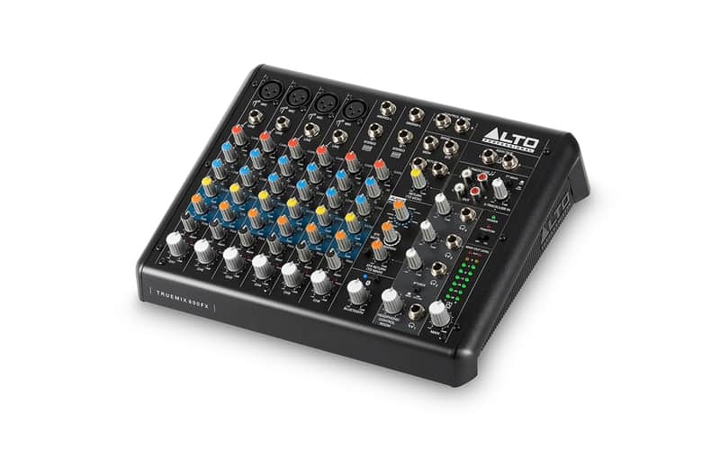 Alto Professional TrueMix 800 FX - 8-CHANNEL COMPACT MIXER WITH USB, BLUETOOTH, AND ALESIS MULTI-FX image 1