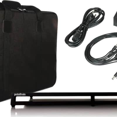Pedaltrain TERRA 42 PEDALBOARD w/Soft Case and Voodoo Lab Pedal Power 2 Plus Power Supply image 1