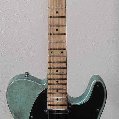 Turquoise Telecaster /. T-style Relic Telecaster 2020 - Turquoise image 9