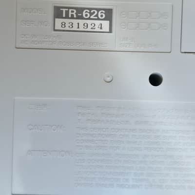 Roland TR-626 Rhythm Composer 1980s - White image 3