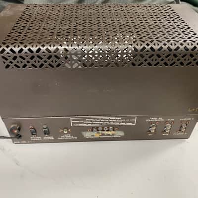 Eico HF-20 Mono Integrated Tube Amplifier with Original Tube Cage 6L6 Type Output Tube Amp image 5