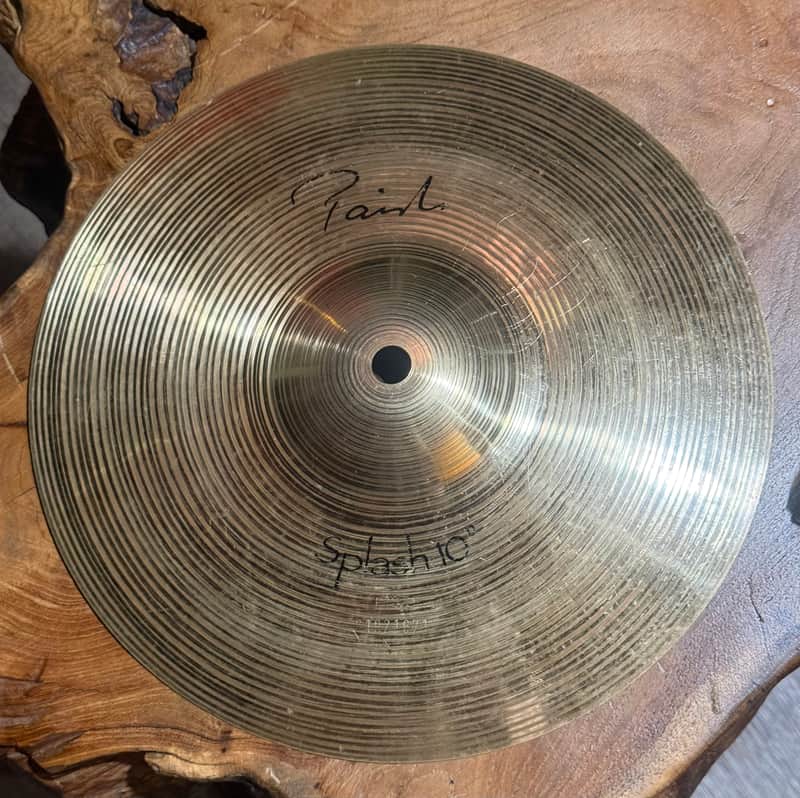 Paiste 10" Signature Splash Cymbal Very Good Condition 256 Grams image 1