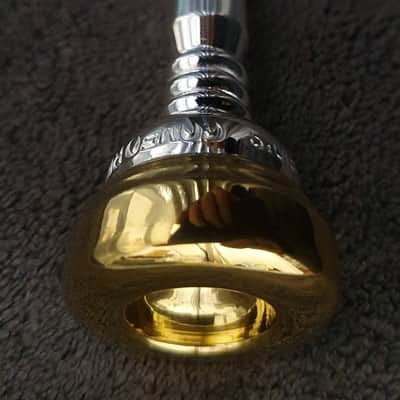 REID'S CONFORIM 017 , 24K gold plated trumpet mouthpiece, GREAT! image 3