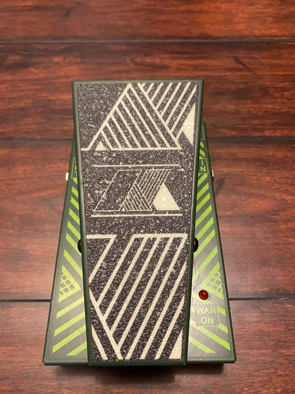 Morley MTKIKO Mini Kiko Loureiro Switchless Wah 2010s - Black/Green image 1