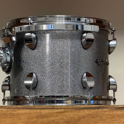 Premier Elite Maple 12" Gunmetal Sparkle Rack Tom 9x12 image 8