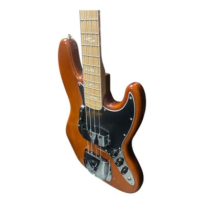 Fender Custom Shop 1975 NOS Jazz Bass, Faded Walnut/BEM *IN STOCK* image 4