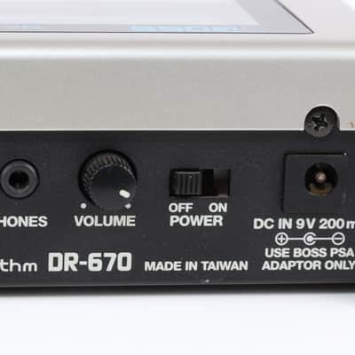 Repaired BOSS DR-670 Dr. Rhythm Drum Machine Roland New Internal Battery image 14