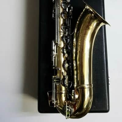 Adolphe Saxophone Bb Tenor 673 by Selmer Brass Body & Hard Case Full Outfit~ image 2