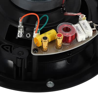 Immagine Pair Rockville ELITE C616 6.5" 16-Ohm Ceiling Speakers, Adjustable Silk Tweeter - 11