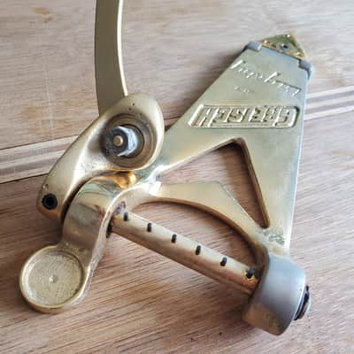 Gretsch Bigsby B6 from Chet Atkins 6120 || 1960s Gold Tremolo 6119 image 6