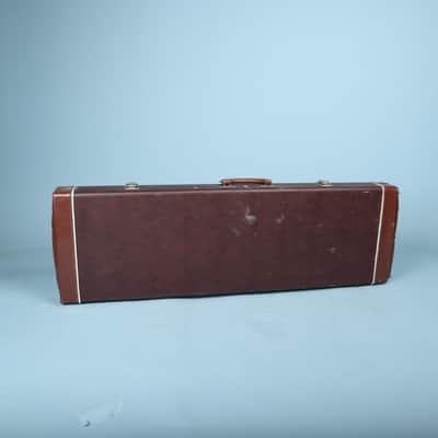Quest Vintage Hardshell Electric Mini Guitar Case Brown Tolex image 6