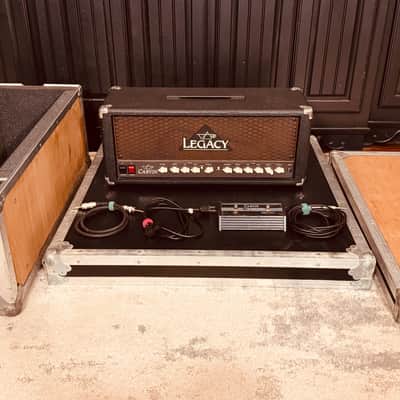 Carvin Legacy Model VL100 Steve Vai Signature 2-Channel 100-Watt Guitar Amp Head 1999 - 2008 - Brown image 2