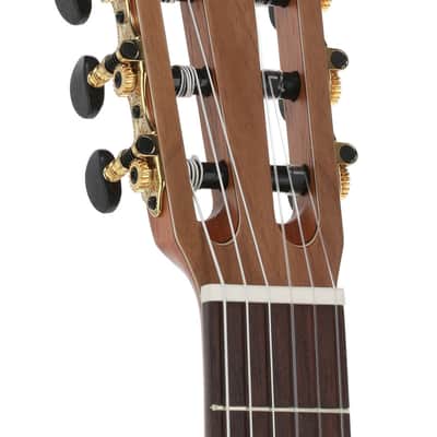 Manuel Rodriguez  Cortado Curly Walnut 4/4 Satin E-Acoustic Cutaway (501454) image 9