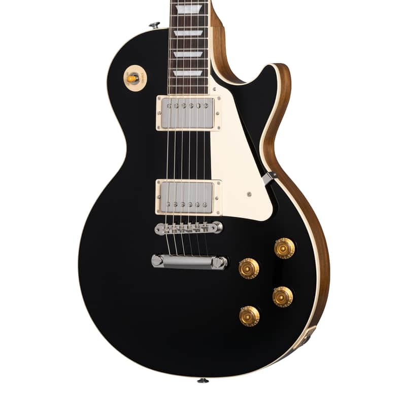 Gibson Les Paul Standard 50s Custom Color, Ebony, Ebony Top image 1