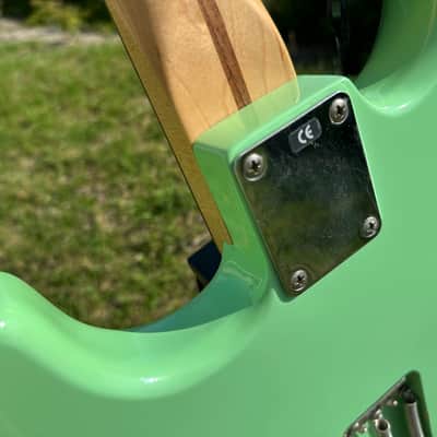 Video! Fender Partscaster Strat 2004 - Surf Green image 20