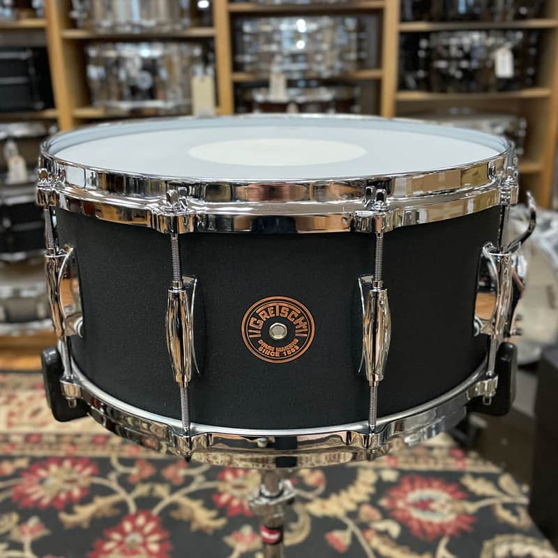 Gretsch USA 6.5 x 14 Black Copper Snare Drum image 1