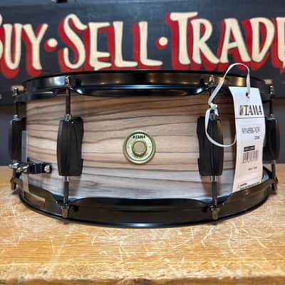 Tama WP1455 Woodworks 14x5.5" Snare Drum 2023 - Present - Natural Zebrawood image 3