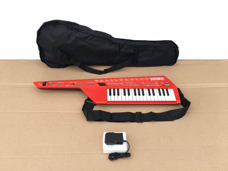 Yamaha SHS-10R Vintage Keytar FM Synthesizer Keyboard + Accessories