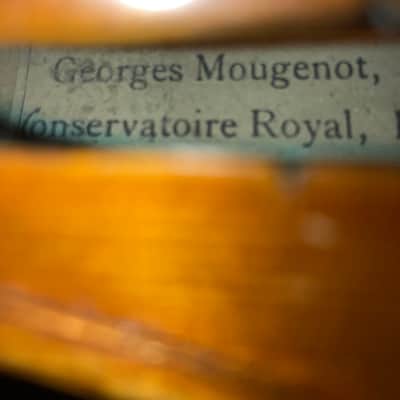 Georges Mougenot 4/4 Antique Violin 1899 - Natural image 6