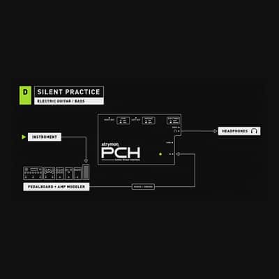 Strymon PCH Active Direct Interface Stereo High Fidelity Direct Box and Headphone Amplifier image 5