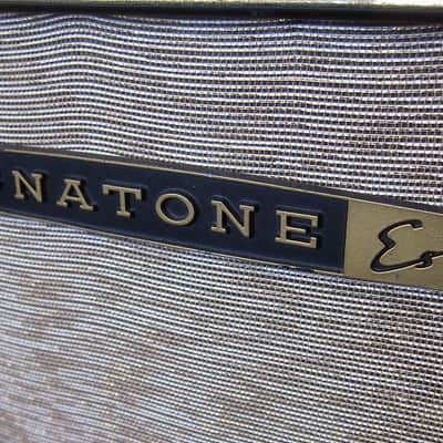 MAGNATONE M12 Tube Bass & Guitar Amp (2) EL-34s 1-15 Circa-1963 Black Moulded Cabinet image 4
