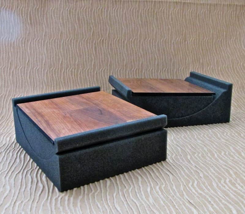 Next Acoustics Mofo Rizers Adjustable Speaker Stands - 2 Sets - 12" X 12" and 8" X 8" image 1