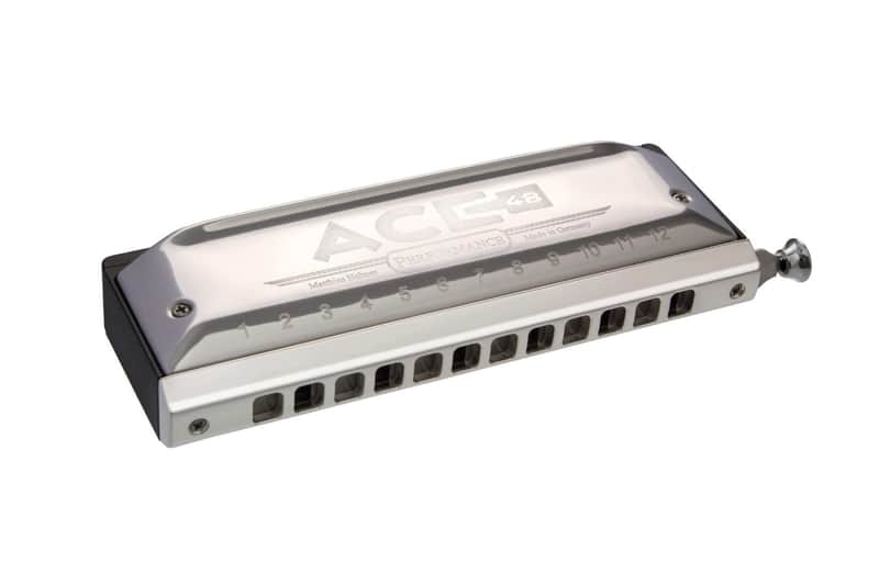 Hohner Ace 48 12-Hole Harmonica, Key of C (M754801) image 1