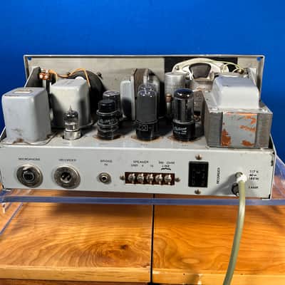 Modified Magnecord PT6J Mic Pre / DI / Guitar Amp w Triad Transformers and 6V6 image 4