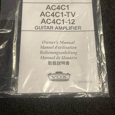 Vox AC4C1-12 Limited Edition 4-Watt 1x12" Guitar Combo 2014 - 2019 - Black image 2