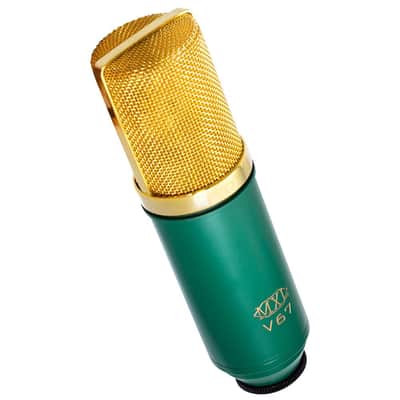 Liquid Audio - MXL V67G Large-Diaphragm Condenser Microphone Bundle w/Pig Hog PHM10 8mm Mic Cable, Pop Filter Polishing Cloth image 3