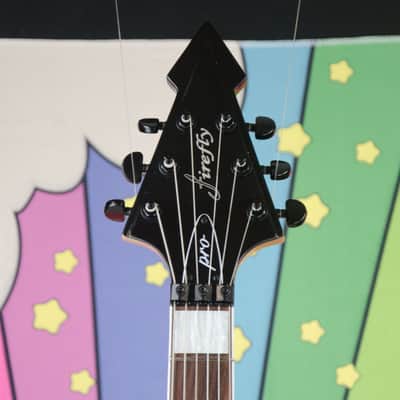 Used Firefly FFZVX Pro Zakk Wylde Warhammer Style Electric Guitar, Thunder Bolt Finish image 3